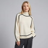 Teodora | Sweter oversize z golfem