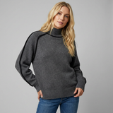 Teodora | Sweter oversize z golfem