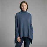 Cristina | Sweter casual z kołnierzykiem
