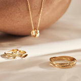 Isandrielle | Pierścionek Złoty 18k